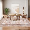 Area Rug Washable Rug Vintage Bohemian Rug, Ultra Soft Area Rugs for Bedroom Living Room Dining Room - 2 of 4