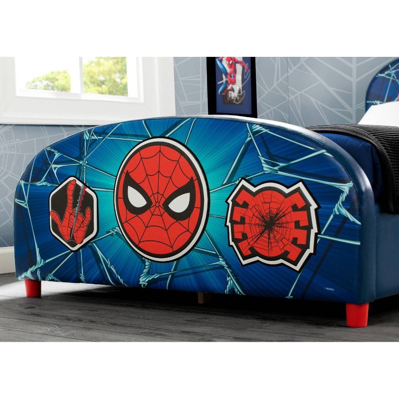 Twin Spider-Man Upholstered Kids&#39; Bed - Delta Children, 4 of 12