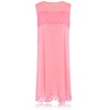 JEFFRICO Womens Sleeveless Nightgowns Sleepwear Soft Pajama Dress Nightshirts - 3 of 4