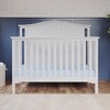 Child Craft Hampton Arch 4-in-1 Convertible Crib, Converts to Day Bed, Toddler Bed and Full Size Bed, 3 Mattress Positions, Baby Safe Finish - 2 of 4