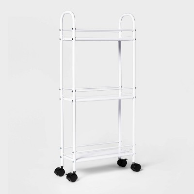 Narrow Storage Cart White - Room Essentials&#8482;