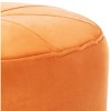 Hawkem Cylinder Ottoman  - Safavieh - 4 of 4