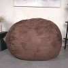 GDFStudio Modern 52" Microfiber High-Density Foam Bean Bag Chair - 2 of 4