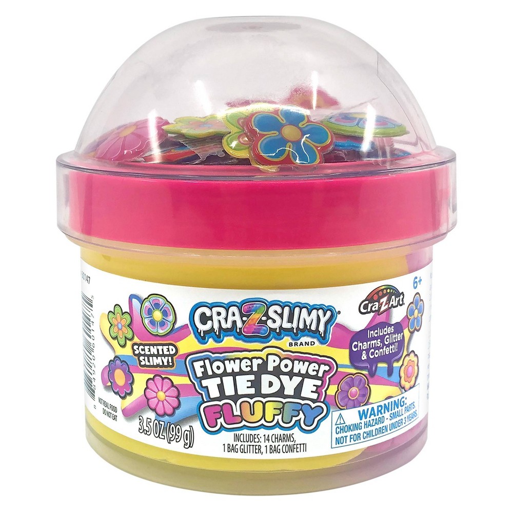 Cra-Z-Slimy Dome Topper Tie Dye Slimes and Putties