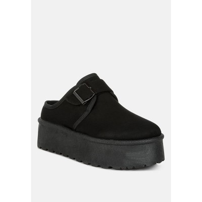 Mayfield Buckle Strap Fur Platform Classic Slip-On - image 2