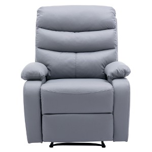Hzlagm Everglade 30.2 in. W Technical Leather Upholstered 3 Position Manual Standard Recliner - 1 of 4