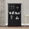 Ameriwood Home Aaron Lane Bookcase with Sliding Glass Doors - 2 of 4