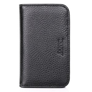 Dopp Pik-Me-Up Leather Snap Card Case Wallet - 1 of 3