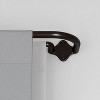 loft umbra curtain rod hardware