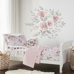 Adeline 5PC Toddler Set - Q, FS, FSS, PC w/o Emb + plw - Levtex Baby - 1 of 4