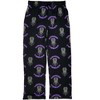 Marvel Men's Black Panther Wakanda Forever AOP Sleep Pajama Pants - 2 of 4
