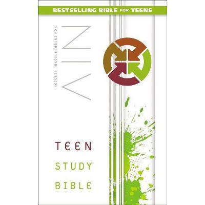 Teen Study Bible-NIV - by  Zondervan (Paperback)