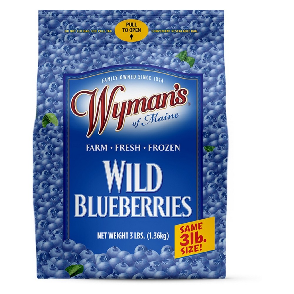 UPC 079900003251 Wyman's Frozen Blueberries Fruit 48oz