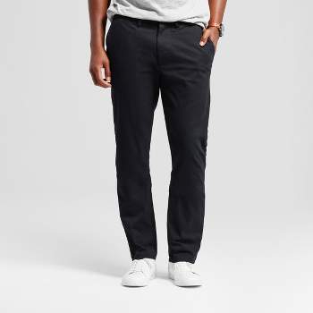 Men's Big & Tall Every Wear Slim Fit Chino Pants - Goodfellow & Co™ Black  42x36 : Target