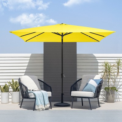 Hyleory Berlena 120'' X 96'' Rectangular Market Umbrella / Fabric Color ...