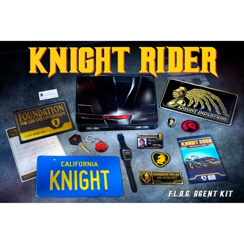 Doctor Collector: Knight Rider - F.L.A.G Agent Collectable Kit - Memorabilia Tin Kit - image 1 of 4