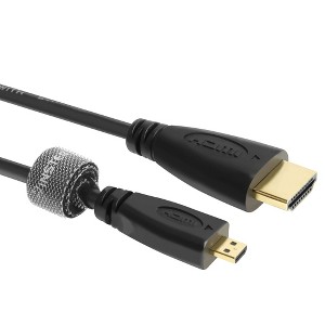 Insten 6' HDMI to Micro HDMI Cable (Type A to Type D) M/M - 1 of 4