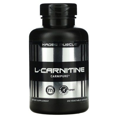 Kaged Muscle L-Carnitine, 250 Vegetable Capsules, Sports Nutrition Supplements