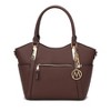 MKF Collection Janise Solid Vegan Leather Tote Bag Purse by Mia K - 2 of 4