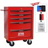 VASIP Rolling Metal Tool Chest with 4 Drawers, Steel Tool Chest Cabinet with Ball Bearing  Drawer Slides for Home,Garage - 4 of 4