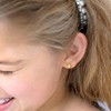 Girls' Classic Ball Screw Back 18k Yellow Gold Earrings - In Season Jewelry - 3 of 4