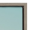 18" x 40" Sylvie A Trio of Palm Trees by Laura Evans: Modern Nautical Decor, Framed Canvas - Kate & Laurel All Things Decor - 3 of 4