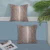 Antelope Pillow Covers 18x18 Inch Set of 2 Animal Print Pillow Cases Brown Throw Pillows Boho - 2 of 4