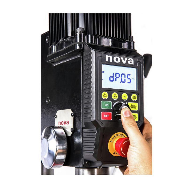 NOVA Viking DVR 16" Drill Press, 5 of 6