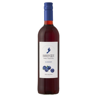 Barefoot Cellars Fruitscato Blueberry Moscato Sweet Wine - 750ml Bottle