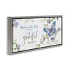 Stupell Industries Begin Day with Grateful Heart, 25" x 11" - 3 of 4