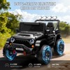 24V Ride on Toys for Kids, 2 Seater Electric Ride on Car with Remote Control, 4 Powerful Motors 4WD/2WD 3 Speeds LED Lights Bluetooth - 4 of 4