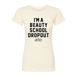Women's - Grease - I'm A Beauty School Dropout Fitted Graphic T-Shirt - 1 of 3