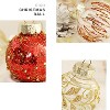 Christmas Ball Ornaments 25-Pack, Shatterproof Sphere Set for Holiday Tree Decor and Table Centerpieces - 4 of 4