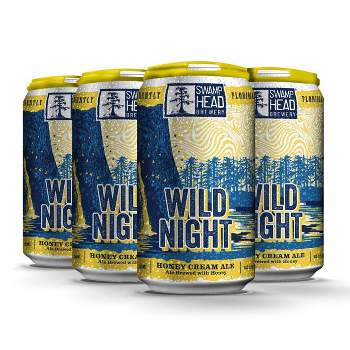 Swamp Head Wild Night Honey Cream Ale Beer - 6pk/12 fl oz Cans