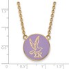 Black Bow Jewelry 14k Yellow Gold Plated Sterling Silver Sigma Kappa Greek Life Necklace 18 Inch - 2 of 4