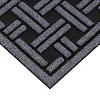 1'6x2'6 Woven Rubber All Seasons Scraper Rug Black - Apache Mills : Target