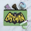 Batman Classic Tv Series Logo Makeup Cosmetic Bag Organizer Pouch - 2 of 4