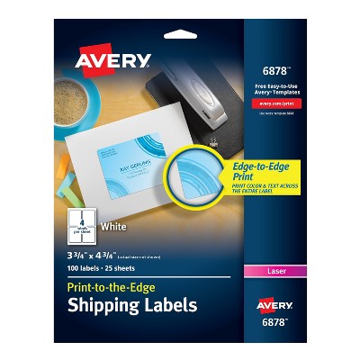 Avery Print-to-the-Edge Laser Shipping Labels 437955