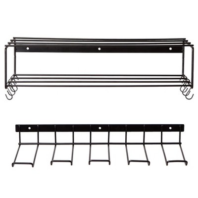 The Lakeside Collection Set of 2 Tool Holder Racks 2 Pieces
