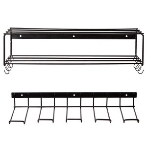 The Lakeside Collection Set of 2 Tool Holder Racks 2 Pieces - 1 of 4