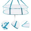 Unique Bargains Folding Durable without Enclosure Drying Basket 1 Pc - 4 of 4