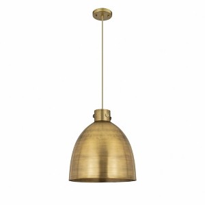Newton Bell - 1 Light Pendant In Industrial Style-17.38 Inches Tall and 16 Inches Wide - 1 of 1