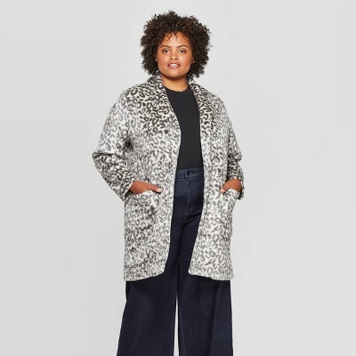 plus size coatigans