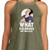 Women's - Disney Princess - Snow White Nap Graphic High Neck Tank - 2 of 3
