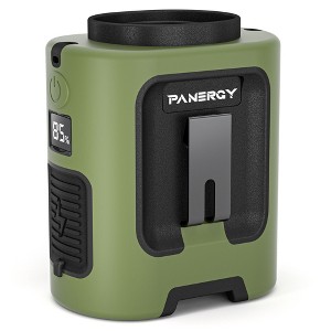 Panergy Portable Waist Fan, 4 Speeds 13000RPM Airflow, Clip Belt Rechargeable Fan, Battery Operated 24Hrs Time, Outdoor Camping Travel - 1 of 4