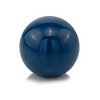 HomeRoots 4" Blue Aluminum Decorative Orb Tabletop Sculpture - 4 of 4