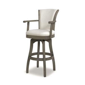 NicBex Dining Chairs Bar Stool Swivel Bar Height Chairs with Armrests, for Dining Room, Home Bar, - 1 of 4