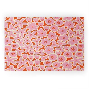 Alisa Galitsyna Vibrant Summer Pattern 2 Welcome Mat - Society6 - 1 of 4