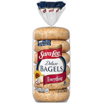 Sara Lee Everything Bagels - 20oz/6ct