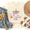 The Juniper Shop Birthday Girl Unicorn Youth Short Sleeve Tee - 3 of 4